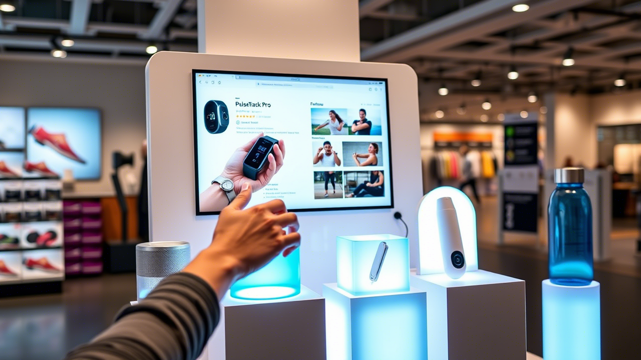 Interactive Retail Product Kiosk
