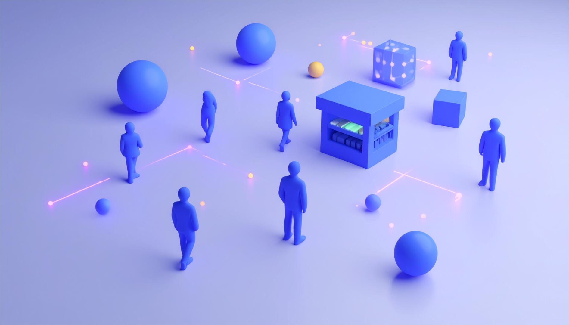  Heat map showing customer movement patterns in a modern retail store using anonymous video analytics