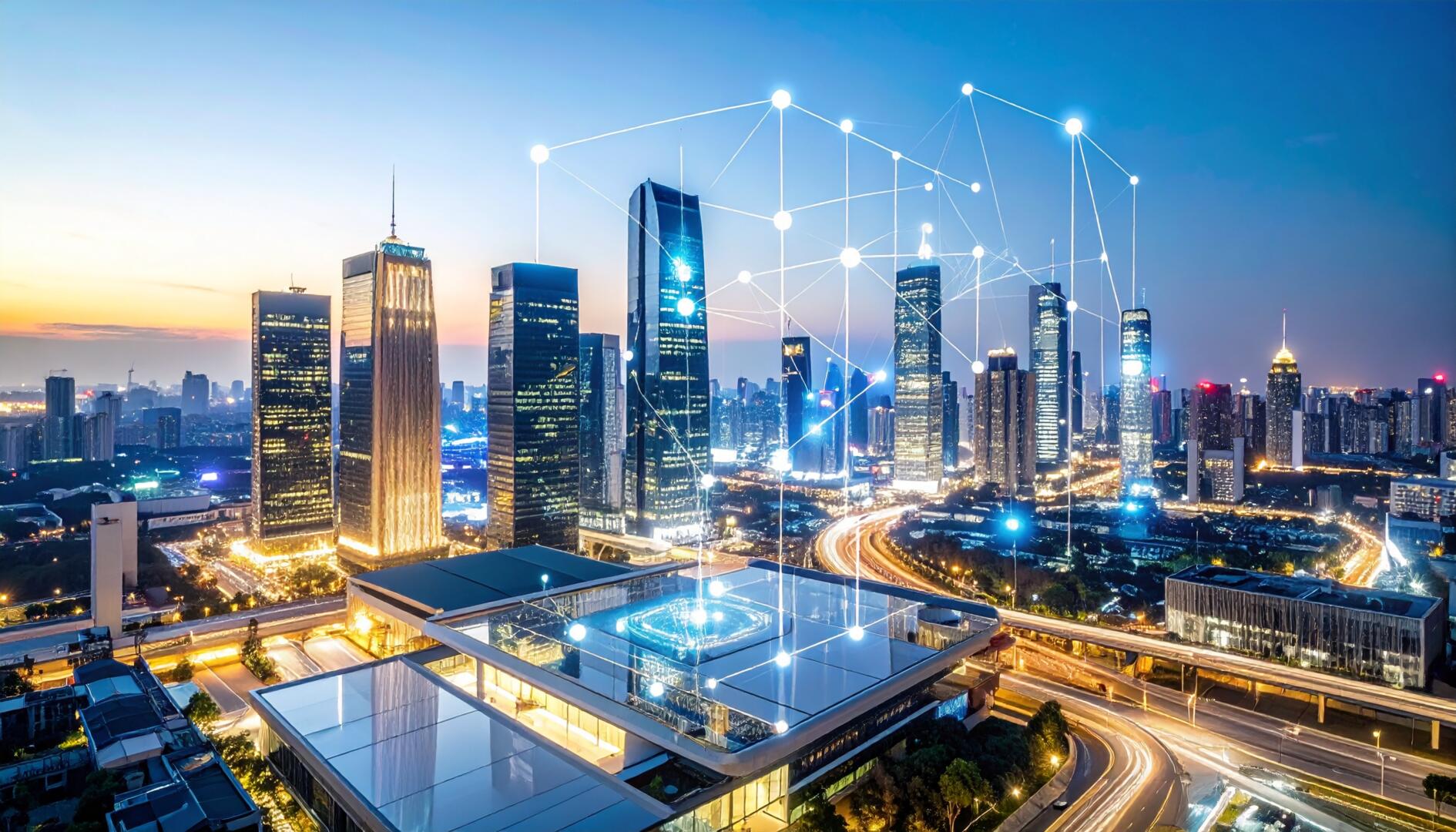 "Business professionals using interactive touchscreen directories in corporate skyscraper lobby environment"