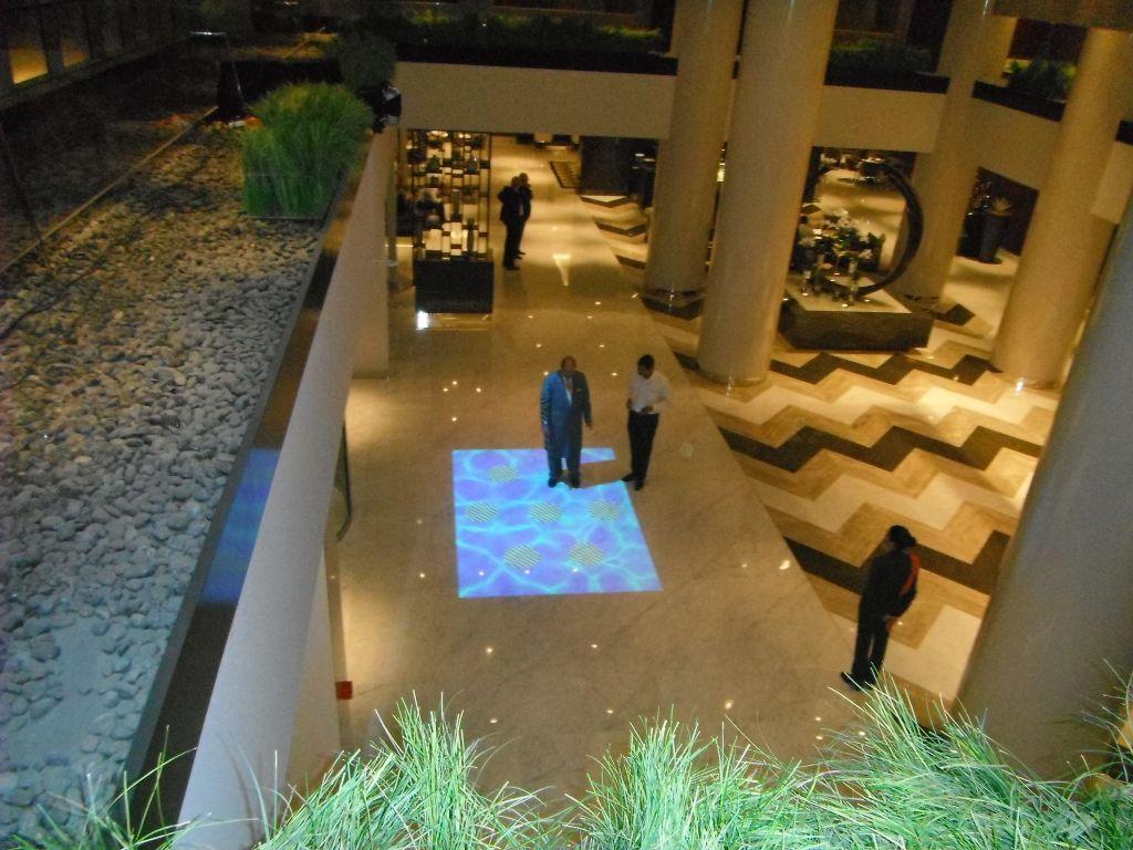 We installed an Interactive Floor system at Pullman Hotel, Deira City Center in Dubai.