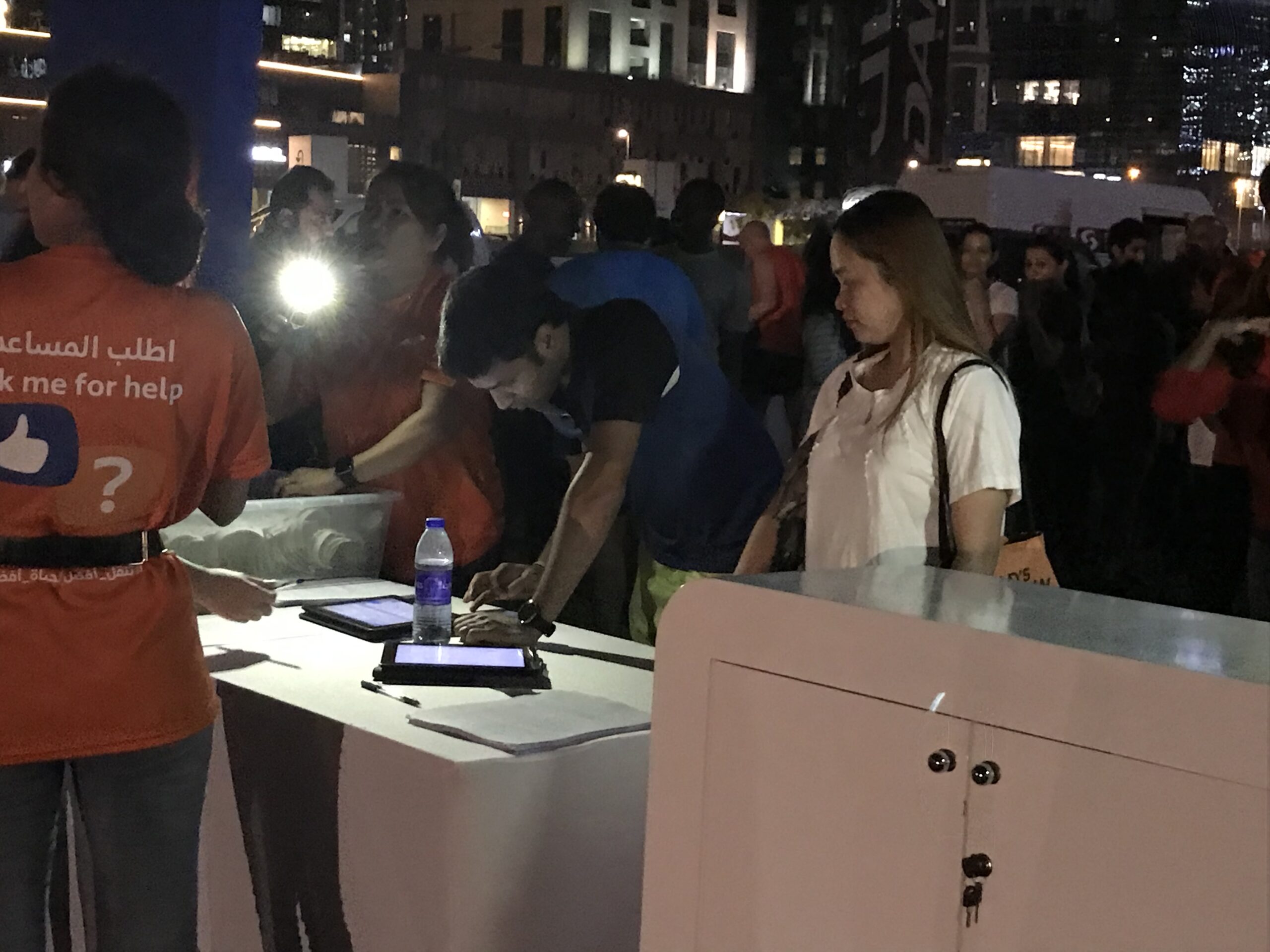 RTA International Yoga Day event registration check-in system