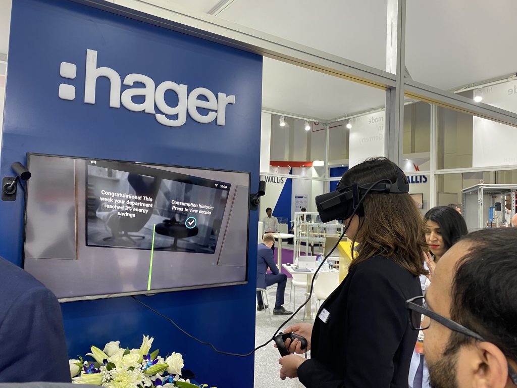 VR Experience for Hager Middle East at Middle East Energy 2020 Smart City Showcase