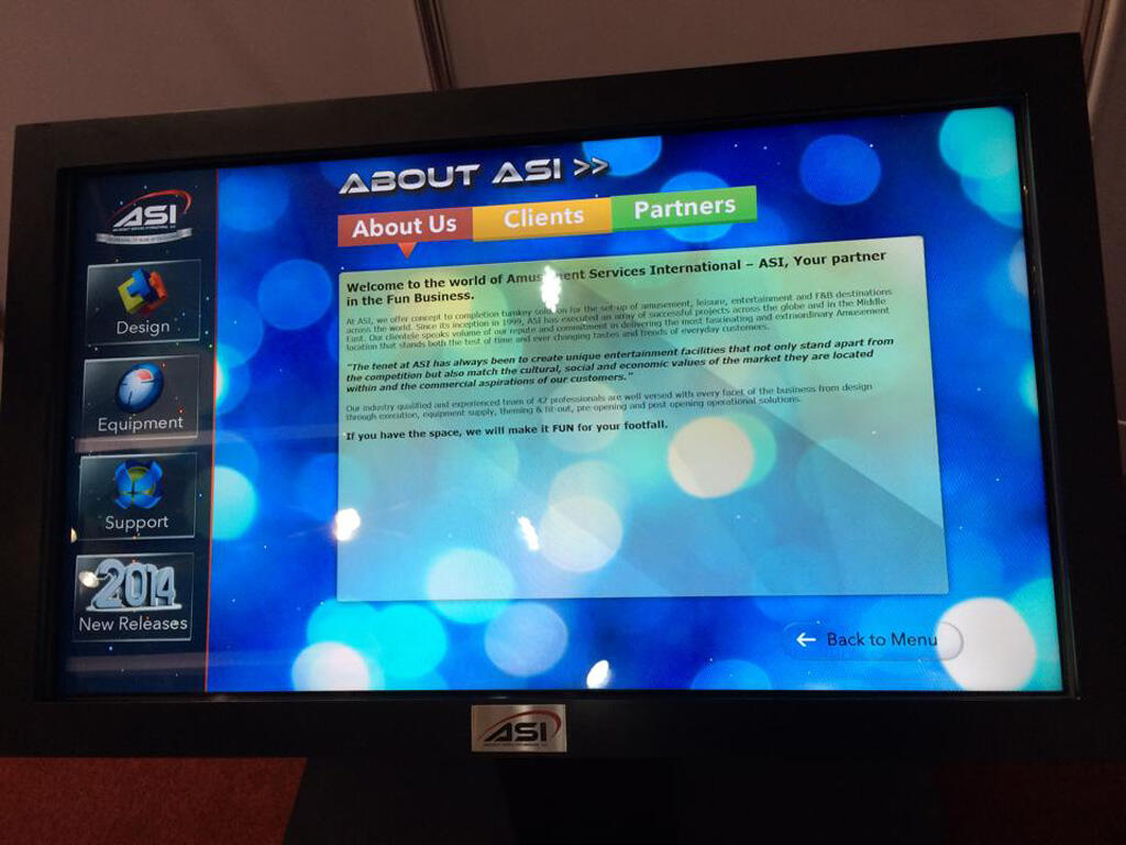 ASI Touchscreen Kiosk by PearlQuest – Interactive Information Display