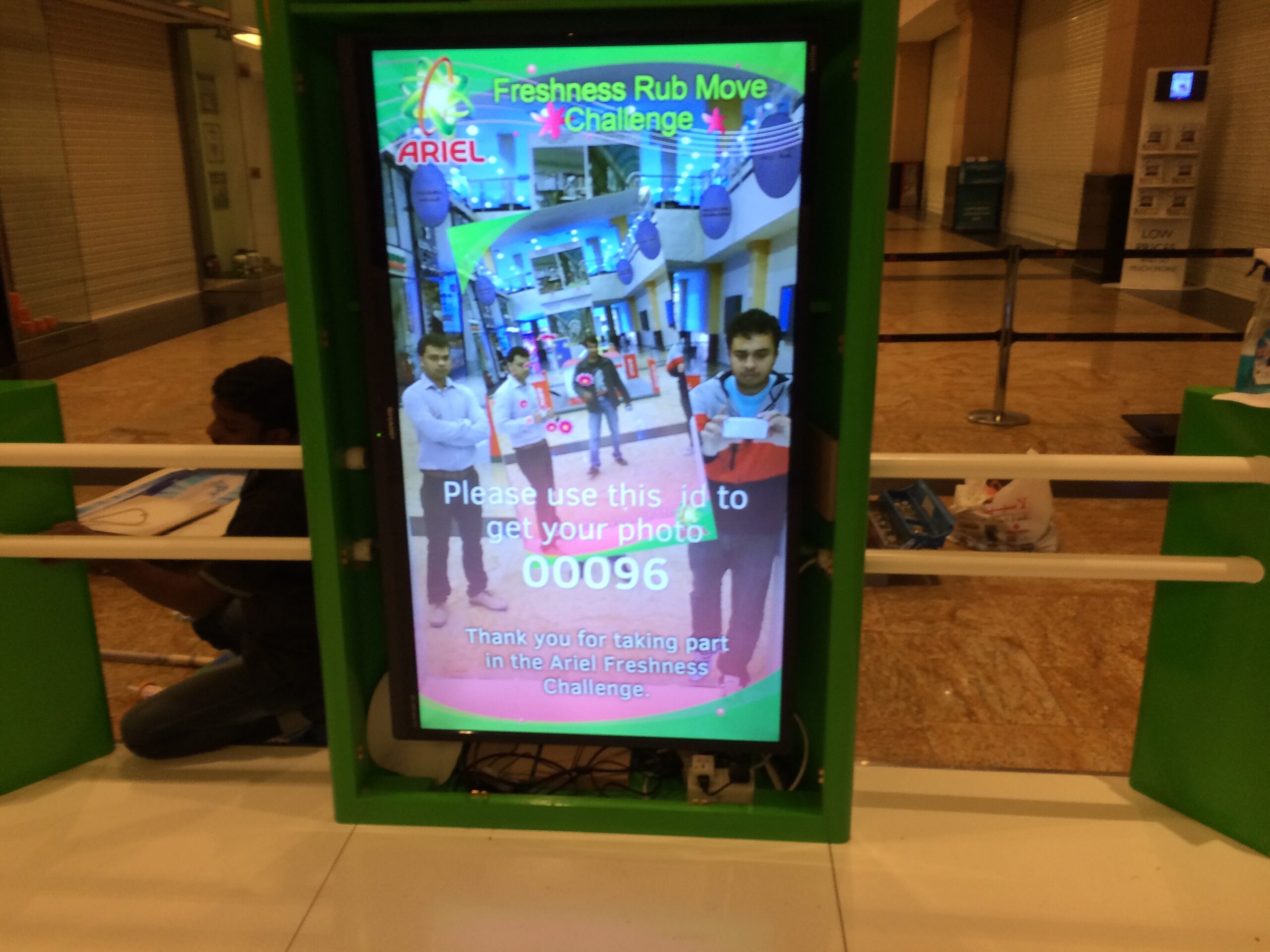 Ariel P&G Gesture Augmented Reality Experience by PearlQuest