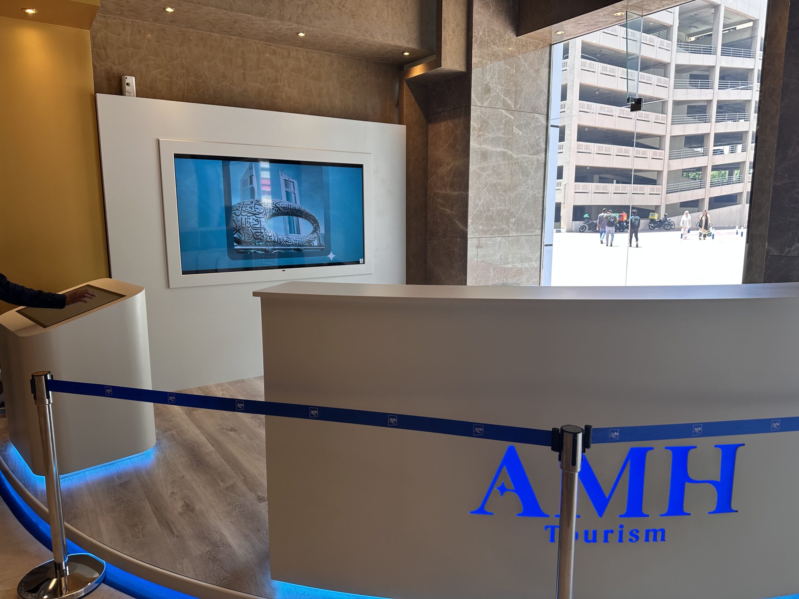Aspin AMH digital signage system by PearlQuest