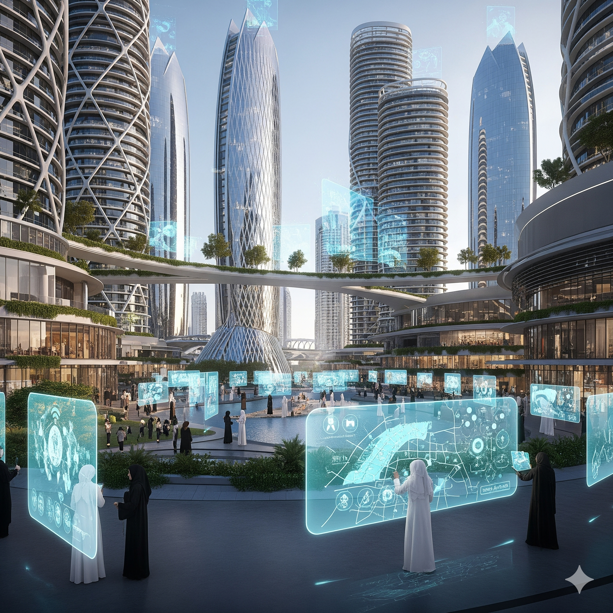 Digital abstract illustration showing the data collection power of interactive kiosks.