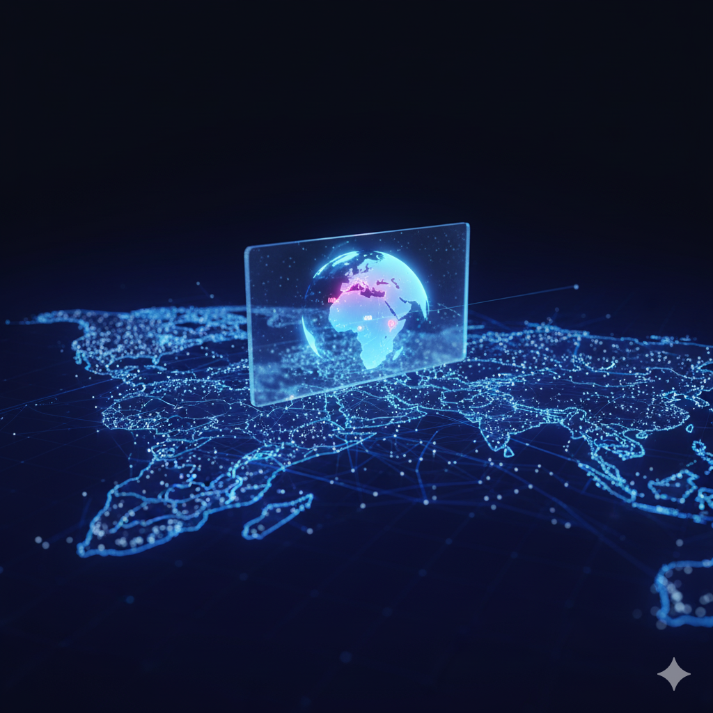 A brand manager using VR to plan an Immersive Launch & Reveal Experience for a product in Dubai.