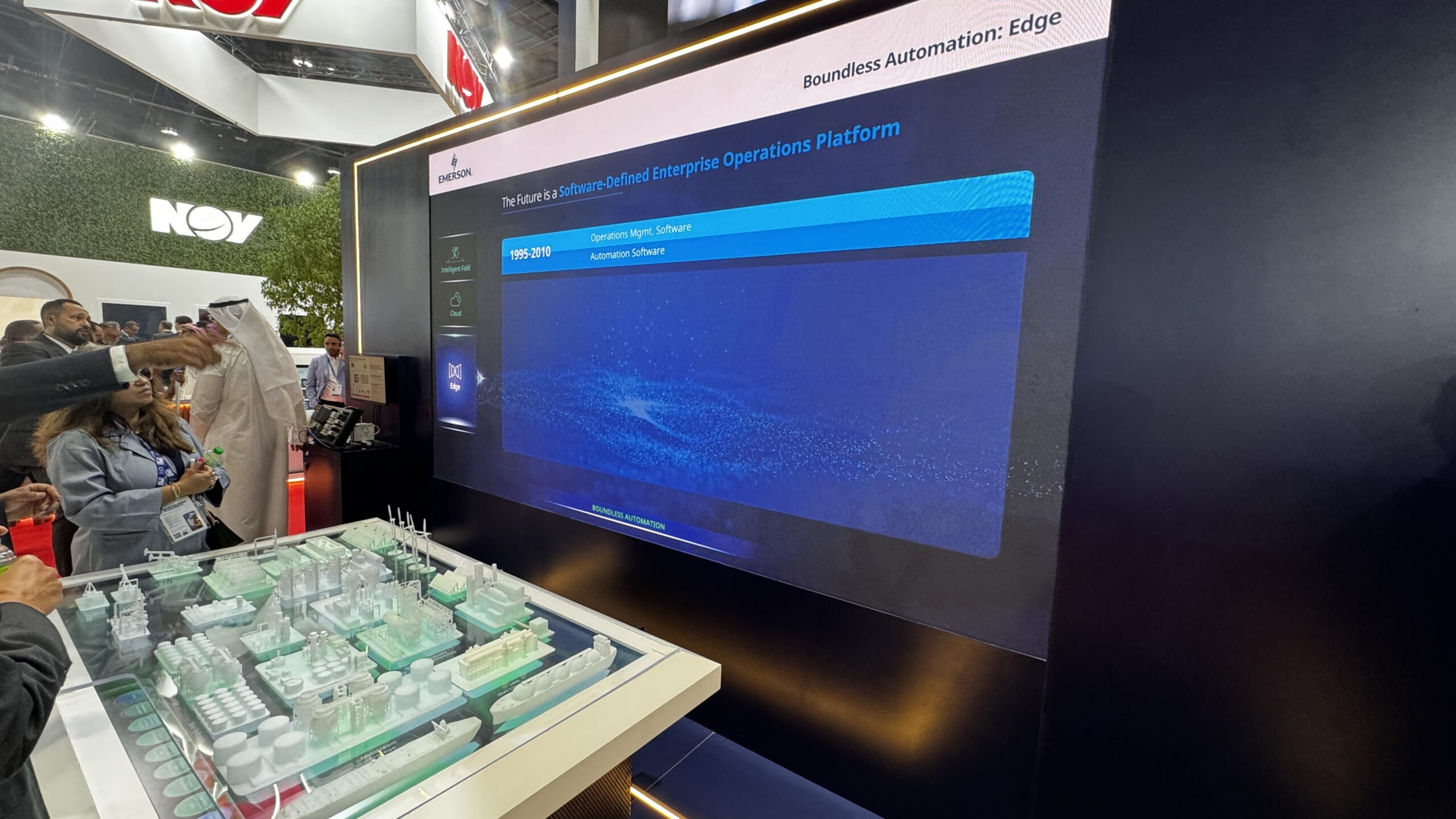 Interactive Surface for Events: Emerson ADIPEC 2024 Case Study