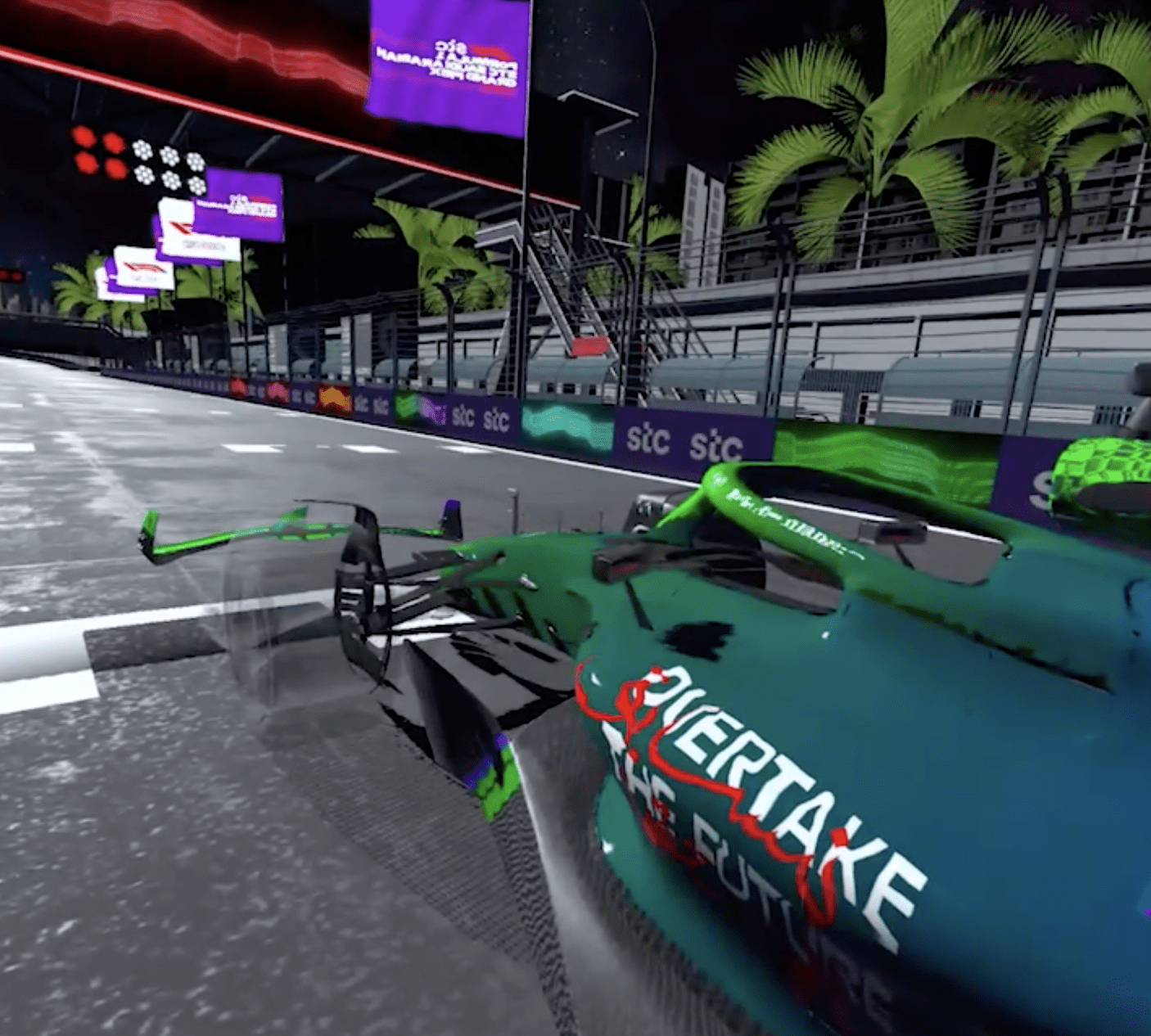 Built for STC at F1 Jeddah — a full VR car assembly challenge. High-speed adrenaline meets precision engineering. Users stepped inside the pit crew mindset. Real-time build simulation. Zero margin for error. Immersive, competitive, unforgettable. We don’t just build games. We build pressure.