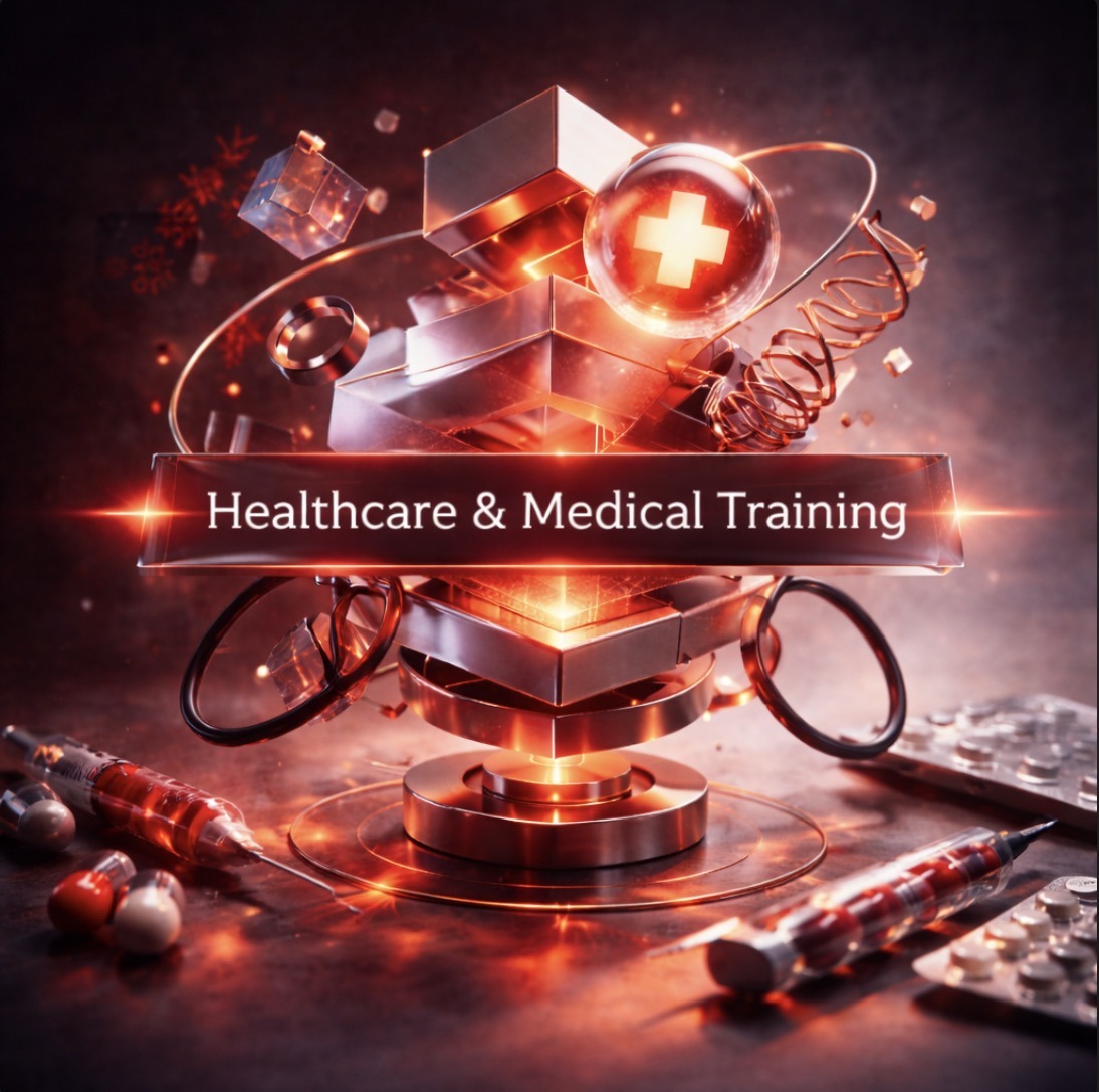 Healthcare & Medical Training Hospital workflow navigation Patient check-in flow Triage simulation Equipment usage training