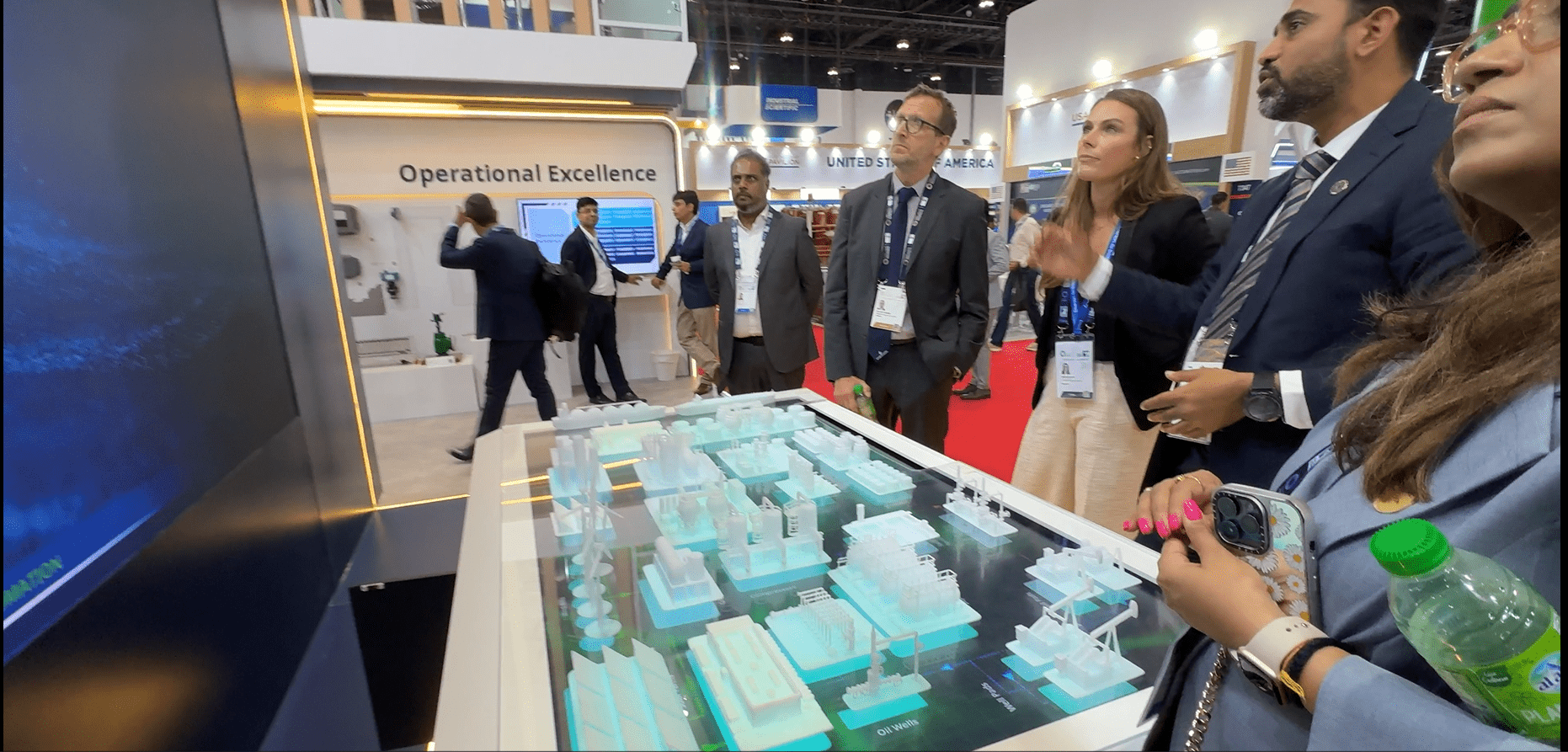 Interactive Surface for Events: Emerson ADIPEC 2024 Case Study