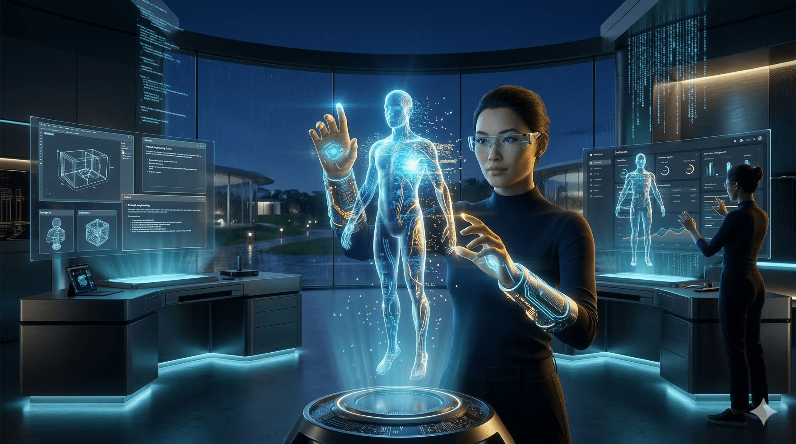 An Agentic AI Orchestration Studio is a system for designing, building and managing intelligent AI agents that can automate workflows, retrieve knowledge, make decisions and interact with users across multiple platforms. Instead of single AI tools, orchestration systems connect multiple models, data sources and APIs into coordinated, goal-driven agents.   At PearlQuest Interactive, we develop enterprise-grade agentic AI systems for organizations in UAE, Saudi Arabia and the GCC, enabling automation of operations, customer interaction, training, analytics and internal knowledge workflows. Our orchestration studio combines LLMs, RAG pipelines, APIs and custom logic into reliable, secure and scalable AI solutions.   These systems can power AI assistants, automation agents, training bots, campaign engines, digital humans, analytics copilots and interactive experience platforms.