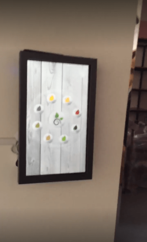 Interactive digital kiosk and menu boards installed by PearlQuest at BIorganic store Dubai