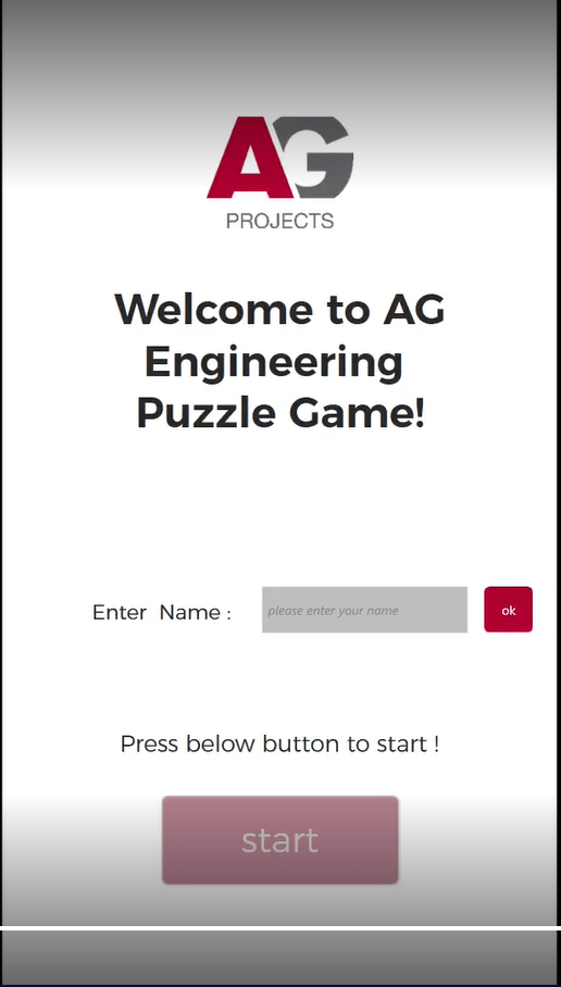 Interactive jigsaw puzzle photo booth developed by PearlQuest for Al Ghurair brand activation.