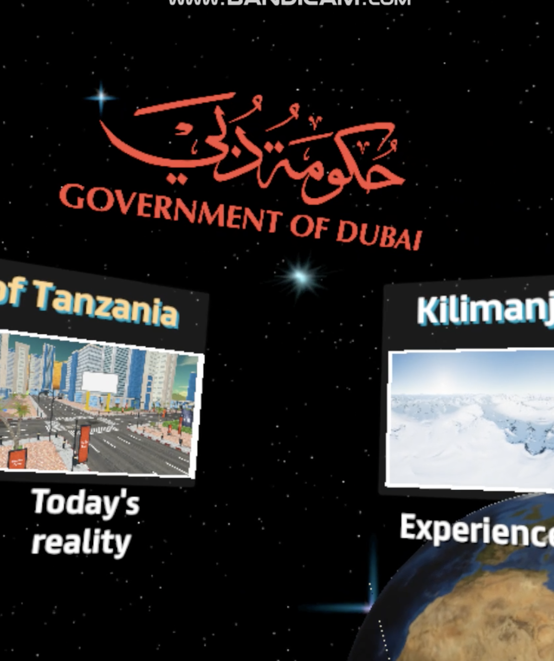 Virtual reality story environment for brand museum or training experience