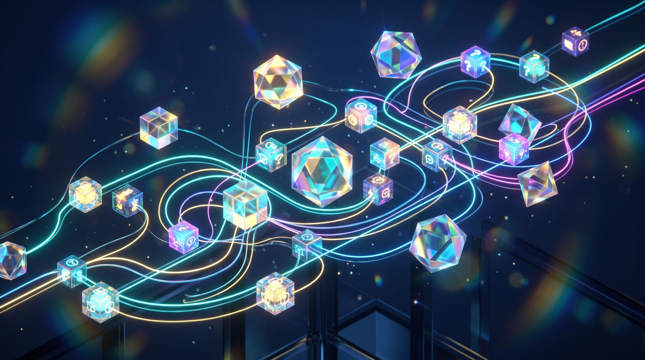 Abstract visual representation of interactive quiz challenges metrics showing high engagement ROI for marketing campaigns.