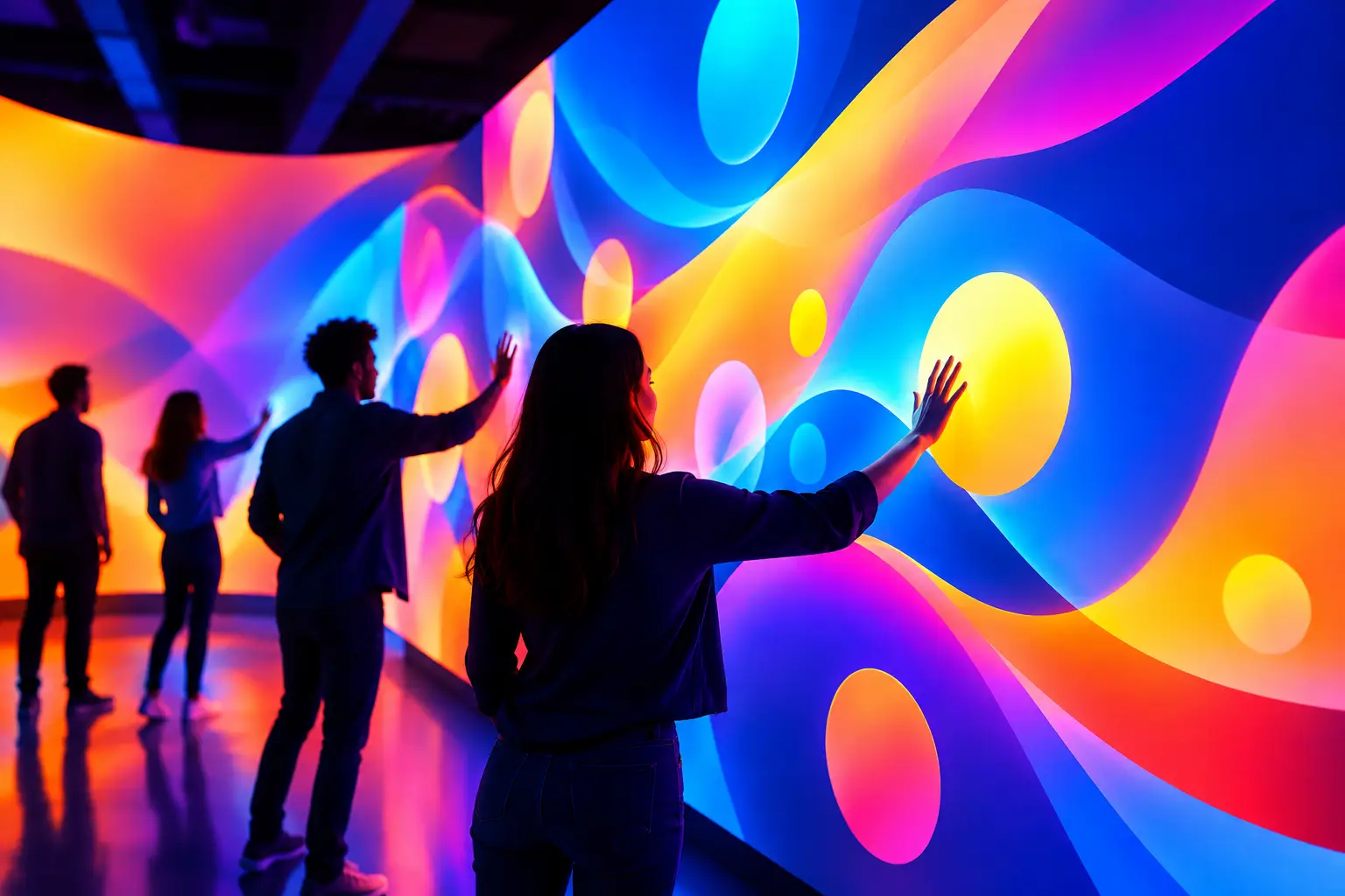 Interactive Wall for Events That Drives Action